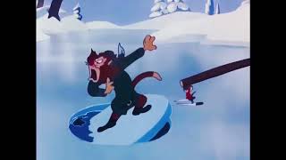 Herman And Katnip  “Northwest Mousie” 1953 Original Titles Recreation 1080p HD [upl. by Desdee]