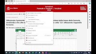 Simulazione ICDL  Spreadsheets Sezione 4  Formule e Funzioni [upl. by Aytac38]