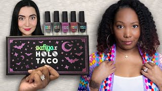 Testing SAFIYA NYGAARD x HOLO TACO Halloween Collection [upl. by Coleville]