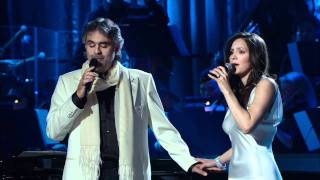 Andrea Bocelli and Katharine Mcphee  The prayer Live 2008 HD [upl. by Kcirrag]