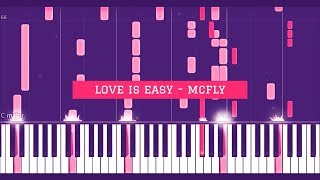 love is easy  McFly synthesia [upl. by Aitret]