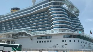 Costa Toscana cruise 🚢 Barcelona to Italy 🇮🇹part1 [upl. by Ilrebmik860]