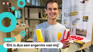 Uitvinder Koen bedenkt iets om alle saus uit de fles te krijgen [upl. by Ellissa]