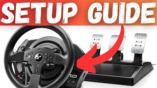 How To Setup Thrustmaster Wheel On PC  Easy And Quick Guide [upl. by Niajneb415]