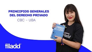 Curso Online Principios generales del derecho privado  CBC UBA [upl. by Shara816]