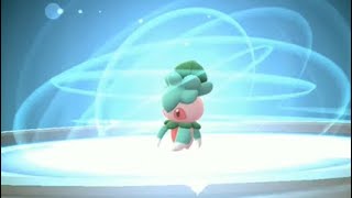 FOMANTIS evolution into LURANTIS in Pokemon GO  Trainer Ari [upl. by Yetnom]