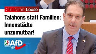 Talahons statt Familien Innenstädte unzumutbar – Christian Loose AfD [upl. by Enrica650]