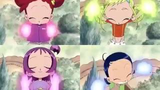 Ojamajo Doremi Naisho  Group Transformation [upl. by Livesay]