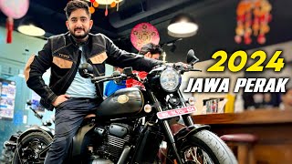 2024 All New Jawa Perak Detailed Review  On Road Price New Looks amp Exhaust Note🔥 [upl. by Ellivnarg498]