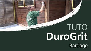 Traitement bois extérieur avec DuroGrit alternative à la lasure bois et au saturateur bois [upl. by Annaet]