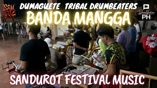 Banda Mangga Tribal Drumbeaters during practice for Dumaguete’s Sandurot Festival 2023 Showdown [upl. by Yntruoc]