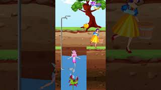 Snow White’s Shocking Choice Save the Mermaid or Herself  Moral Lesson shorts viral fairytales [upl. by Ellednek]