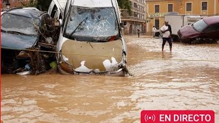 valencia Dana inundaciones en vivo 2024 [upl. by Lavicrep]