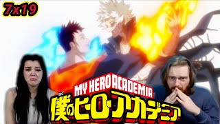 My Hero Academia 7x19  I Am Here  Reaction [upl. by Aronek189]