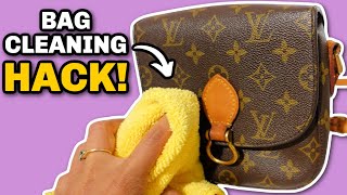 How To Restore Your LV Bag At Home  Clean Condition amp Polish [upl. by Xena]