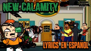 New Calamity  Vs Peter Griffin GlitchFNF Darkness Takeover Lyrics en Español [upl. by Yelats765]