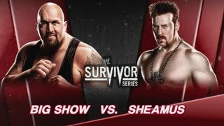 WWE 13 Survivor Series 2012 Predictions  Sheamus vs Big Show [upl. by Huoh459]