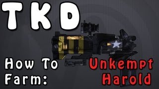 Borderlands 2  How to Farm The Unkempt Harold Best Pistol in Game [upl. by Igor544]