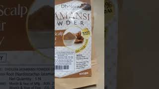 Jatamansi Powder For Hair Growth trending shorts youtubeshorts [upl. by Oetsira]