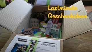 lastminute gift ideas Lastminute Geschenkideen  Gutscheine mal anders verpackt [upl. by Ettezus]