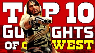 TOP 10 DEADLIEST Gunfights In The History Of OLD WEST [upl. by Haduhey]