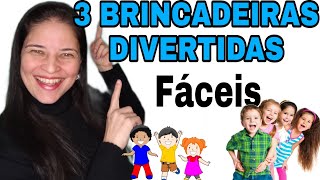 BRINCADEIRAS DIVERTIDAS EDUCAÇÃO INFANTIL E ANOS INICIAIS [upl. by Medovich]