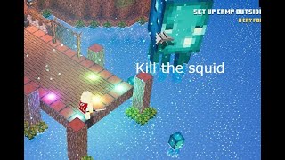 How to unlock the Eponymous Squid  Minecraft Dungeons part 1 [upl. by Drugge]