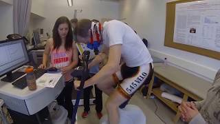 VO2max Testing with Chuck on Cycle Ergometry in the Human Performance and Exercise Science Lab You [upl. by Cad351]