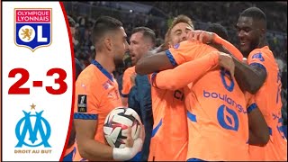 Olympique Lyon vs Marseille 23 All Goals Results  Extended Highlights2024 Jonathan Rowe Goal [upl. by Hodges]