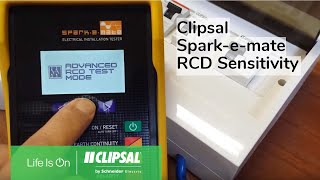 Clipsal Sparkemate RCD Testing Video Part 1 RCD Sensitivity [upl. by Akenn786]