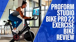 ProForm Studio Bike Pro 22 Exercise Bike Review Should You Buy It Expert Analysis Inside [upl. by Pauiie]