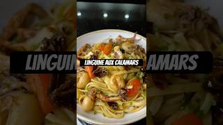 Linguine aux Calamars comme en Italie 🇮🇹🍝 follow sur insta aleraworld pasta calamari italia [upl. by Adnuhs]