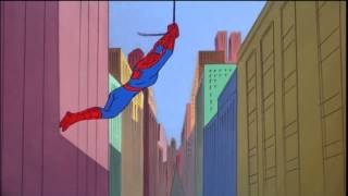 SpiderMan 60s Cartoon Opening Theme HD lyrics caption [upl. by Ramsey]