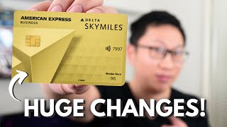 Amex Delta SkyMiles Gold Business Revamp Good Or Bad [upl. by Vyner]