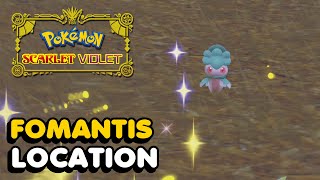 Pokemon Scarlet And Violet  Fomantis Location [upl. by Devol]