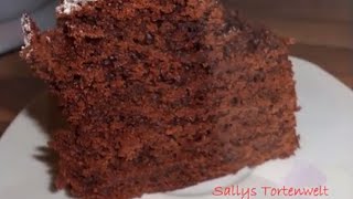 Sallys zarter Schokokuchen  bester Schokoladenkuchen  Sallys Welt [upl. by Redliw]