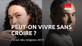 Peuton vivre sans croire  Delphine Horvilleur et Kamel Daoud [upl. by Teeter]