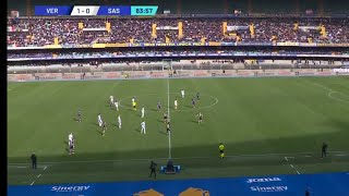 BERARDI bruttissimo infortunio in Verona Sassuolo 10 Analisi partita [upl. by Armillia]