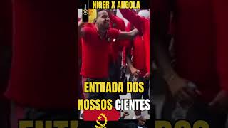 NIGER X ANGOLA  OS NOSSOS CIENTES ENTRAM EM CAMPO ASSIM futebol angola brasil botafogo [upl. by Miko]