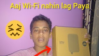 Today not WiFi set Aaj WiFi nahi lag Paya 😭 [upl. by Yelkreb]