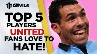 Top 5 Footballers We Love To Hate  Manchester United [upl. by Haret752]