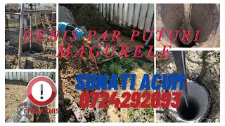 Denisipare si curatare puturi Magurele 💧 0768838839 sunati acum daca putul scoate nisip [upl. by Yntrok9]