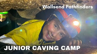 Wallsend Pathfinders  Caving Camp  Juniors  2023 [upl. by Ahtekahs]