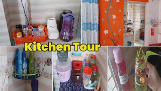 Kitchen TourBangladeshi Kitchen Organization Ideas 2024New Kitchen organization video [upl. by Wichman]