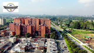 VOLANDO EN DRONE 4K  SALITRE LIVING  COMPENSAR SEDE AVENIDA CRA 60 [upl. by Calisa]