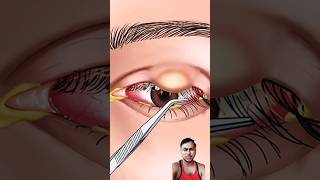 Removing GlassAnd Bacteria from The Eye 🚀shorts animation trending [upl. by Rekoob767]