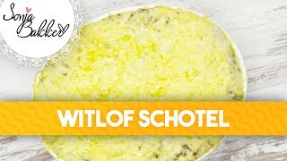 WITLOF SCHOTEL  Sonja Bakker recept [upl. by Vita]