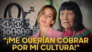 quotES MÍ CULTURAquot  Diseñadora se indigna con comunidad indígena mientras Dior REVALORA el arte Kené [upl. by Ramonda]