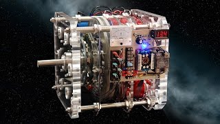 Gyroscopic Inertia Pulse Motor Generator DEMO  3 new inventions  one machine [upl. by Lubbi]