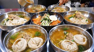 하루 1000그릇 줄서서 먹는 서문시장 국수 맛집 BEST 4 몰아보기  Korean traditional noodles  korean street food [upl. by Kathie85]